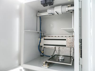 Простая установка рентгеновской дефектоскопии - вид справа